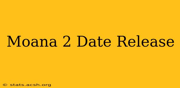 Moana 2 Date Release