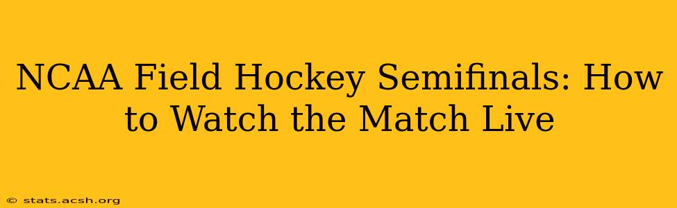 NCAA Field Hockey Semifinals: How to Watch the Match Live