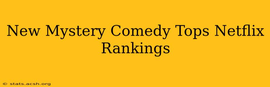 New Mystery Comedy Tops Netflix Rankings