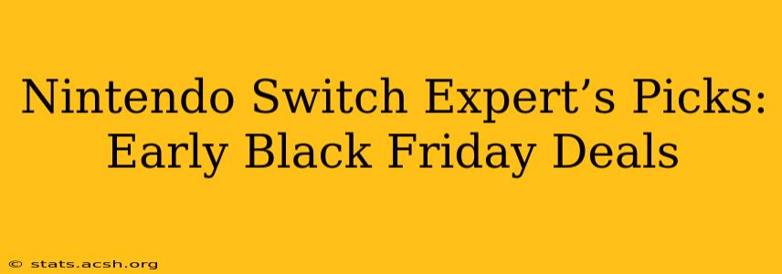 Nintendo Switch Expert’s Picks: Early Black Friday Deals