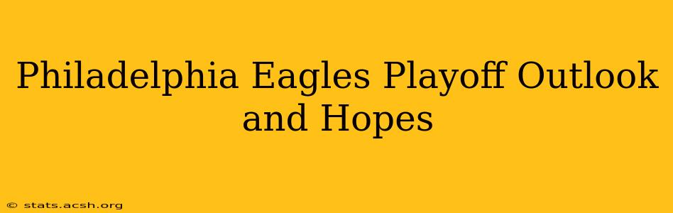 Philadelphia Eagles Playoff Outlook and Hopes