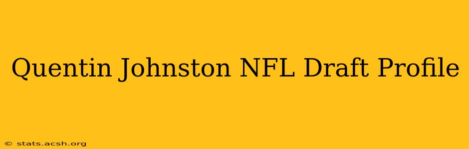 Quentin Johnston NFL Draft Profile