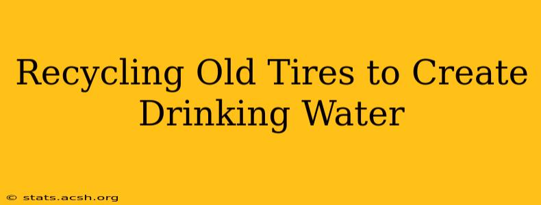 Recycling Old Tires to Create Drinking Water