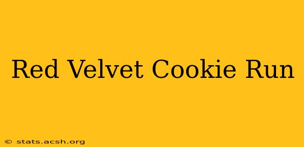 Red Velvet Cookie Run