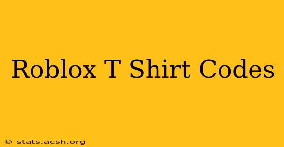 Roblox T Shirt Codes