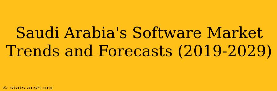 Saudi Arabia's Software Market Trends and Forecasts (2019-2029)