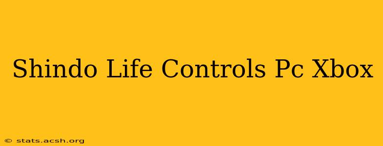 Shindo Life Controls Pc Xbox