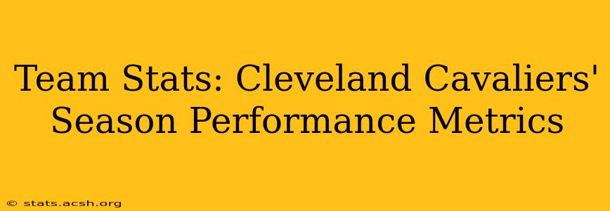 Team Stats: Cleveland Cavaliers' Season Performance Metrics