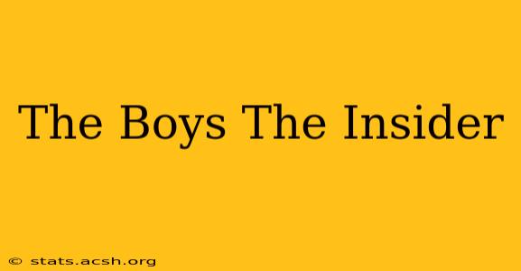 The Boys The Insider