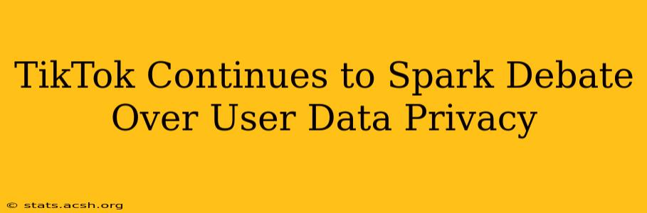 TikTok Continues to Spark Debate Over User Data Privacy