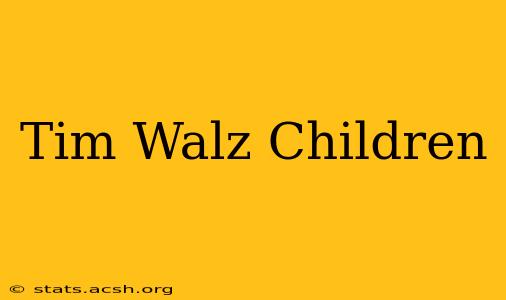 Tim Walz Children