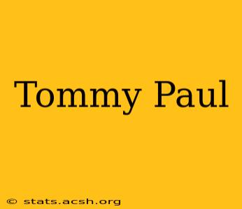 Tommy Paul