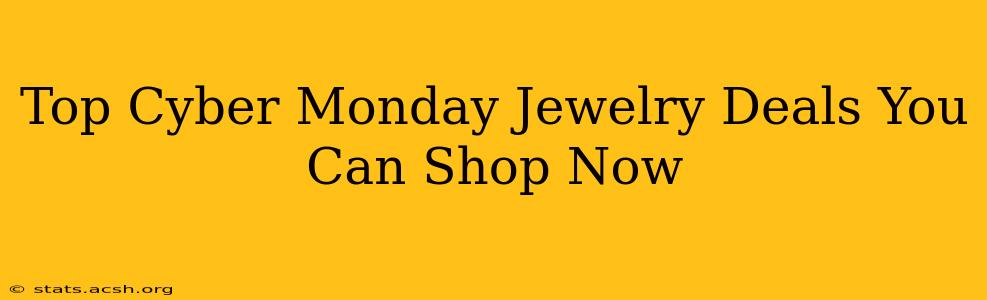 Top Cyber Monday Jewelry Deals You Can Shop Now