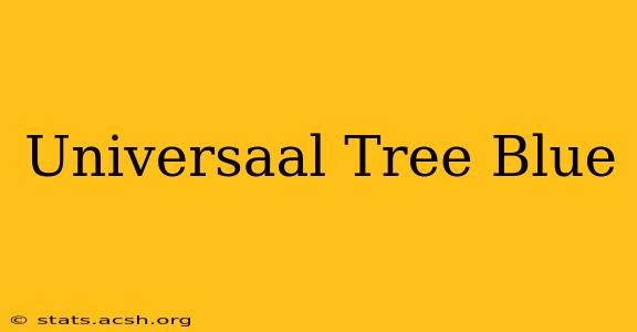 Universaal Tree Blue