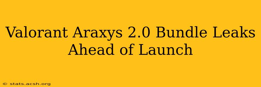 Valorant Araxys 2.0 Bundle Leaks Ahead of Launch