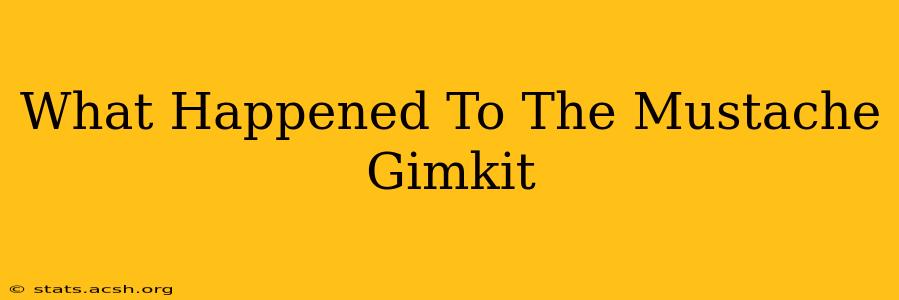 What Happened To The Mustache Gimkit