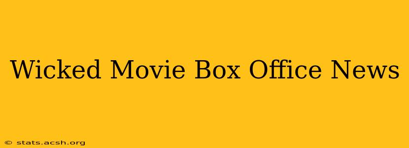 Wicked Movie Box Office News